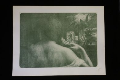 FLANDRIN : L'Estampe Moderne. La Chevelure. Lithographie Originale - Prima edizione - Edition-Originale.com