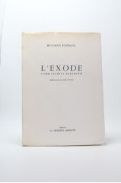 FONDANE : L'exode - Prima edizione - Edition-Originale.com