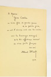 FORT : Vol d'oiseaux noirs au temps des cerises - Libro autografato, Prima edizione - Edition-Originale.com