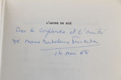 FOURCADE : L'arche de Noé - Signed book, First edition - Edition-Originale.com