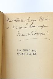 FOURRE : La nuit du rose-hôtel - Autographe, Edition Originale - Edition-Originale.com
