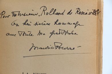 FOURRE : La nuit du rose-hôtel - Signed book, First edition - Edition-Originale.com