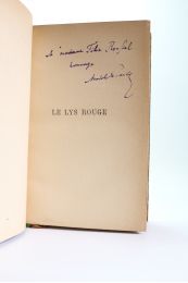 FRANCE : Le lys rouge - Signed book - Edition-Originale.com