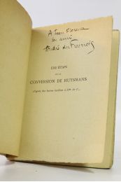 FRESNOIS : Une étape de la conversion de Huysmans d'après des lettres inédites à Madame de C... - Libro autografato, Prima edizione - Edition-Originale.com