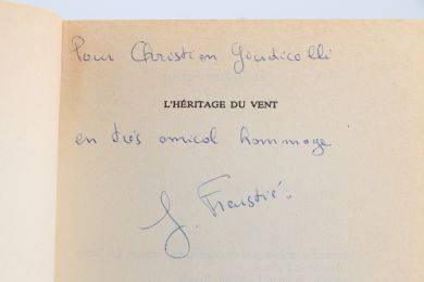 FREUSTIE : L'héritage du vent - Autographe, Edition Originale - Edition-Originale.com
