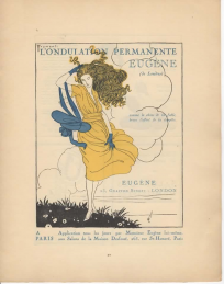 FROMENTI : L'ondulation permanente Eugène (Publicité, La Gazette du Bon ton, 1920) - Erste Ausgabe - Edition-Originale.com