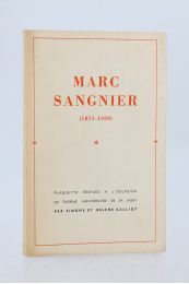 GALLIOT : Marc Sangnier (1873-1950) - First edition - Edition-Originale.com