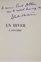 GALTIER-BOISSIERE : Un hiver à Souchez - Autographe, Edition Originale - Edition-Originale.com