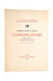 GARCIA LORCA : Chansons gitanes - First edition - Edition-Originale.com