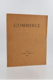 GARCIA LORCA : Commerce Cahier XVII de l'automne 1928 - Erste Ausgabe - Edition-Originale.com