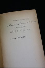 GARNIER : Lydia de Tunis - Signed book, First edition - Edition-Originale.com