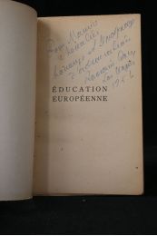 GARY : Education européenne - Autographe, Edition Originale - Edition-Originale.com