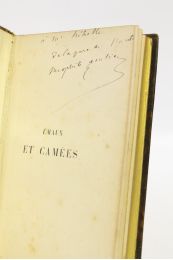 GAUTIER : Emaux et camées - Autographe, Edition Originale - Edition-Originale.com