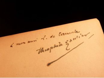 GAUTIER : Poésies complètes - Autographe, Edition Originale - Edition-Originale.com