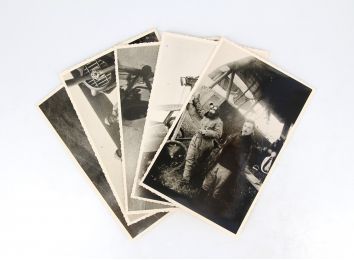 GERBAULT : 5 photographies d'époque de l'aviateur durant la Grande Guerre - Erste Ausgabe - Edition-Originale.com