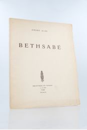 GIDE : Bethsabé - Edition Originale - Edition-Originale.com