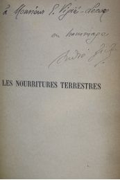 GIDE : Les nourritures terrestres - Autographe, Edition Originale - Edition-Originale.com