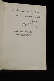 GIDE : Les nouvelles nourritures - Signed book, First edition - Edition-Originale.com