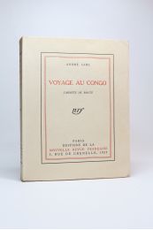 GIDE : Voyage au Congo - Erste Ausgabe - Edition-Originale.com