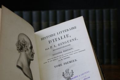 GINGUENE : Histoire littéraire d'Italie - Edition-Originale.com