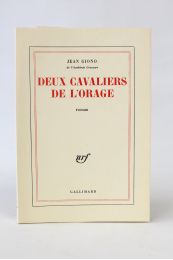 GIONO : Deux cavaliers de l'orage - First edition - Edition-Originale.com