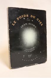 GIONO : Le poids du ciel - Edition Originale - Edition-Originale.com