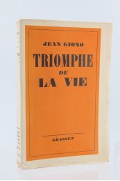 GIONO : Le Triomphe de la Vie - Prima edizione - Edition-Originale.com