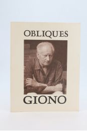GIONO : Obliques N°spécial Jean Giono - First edition - Edition-Originale.com