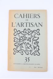 GIONO : Recherche de la Pureté - In Cahiers de l'Artisan N°35 de la 3ème année - First edition - Edition-Originale.com