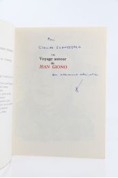GIONO : Voyage autour de Jean Giono - Libro autografato, Prima edizione - Edition-Originale.com