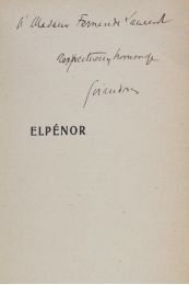 GIRAUDOUX : Elpénor - Signiert, Erste Ausgabe - Edition-Originale.com