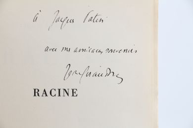 GIRAUDOUX : Racine - Autographe, Edition Originale - Edition-Originale.com