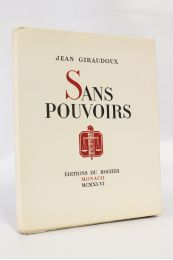 GIRAUDOUX : Sans pouvoirs - Prima edizione - Edition-Originale.com