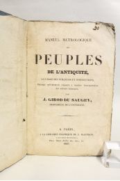 GIROD DU SAUGEY : Manuel métrologique des peuples de l'antiquité  - Prima edizione - Edition-Originale.com