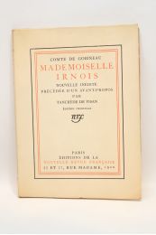 GOBINEAU : Mademoiselle Irnois - Edition Originale - Edition-Originale.com