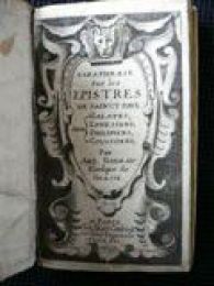GODEAU : Paraphrase sur les épistre de sainct Paul aux galates, ephesiens, philipiens, colossiens - Prima edizione - Edition-Originale.com