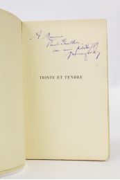 GODOY : Triste et tendre - Autographe, Edition Originale - Edition-Originale.com