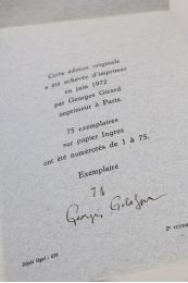 GOLDFAYN : Rien ne va plus - Signed book, First edition - Edition-Originale.com