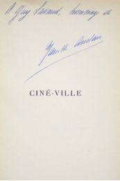 GOMEZ DE LA SERNA : Ciné-ville - Signed book, First edition - Edition-Originale.com