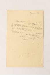 GONCOURT : Lettre autographe signée - Autographe, Edition Originale - Edition-Originale.com