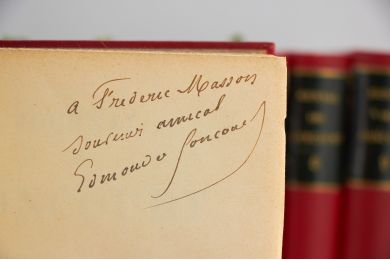 GONCOURT : Journal des Goncourt - Mémoires de la vie littéraire - Autographe, Edition Originale - Edition-Originale.com
