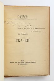 GORKI : Contes - Autographe, Edition Originale - Edition-Originale.com