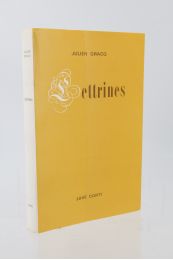 GRACQ : Lettrines - First edition - Edition-Originale.com