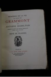 GRAMMONT : Mémoires - Edition-Originale.com