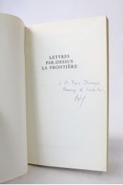 GRASS : Lettres par-dessus la frontière - Autographe, Edition Originale - Edition-Originale.com