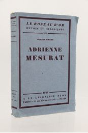GREEN : Adrienne Mesurat - Prima edizione - Edition-Originale.com