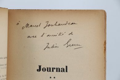 GREEN : Journal 1935-1939, volume II - Signiert, Erste Ausgabe - Edition-Originale.com
