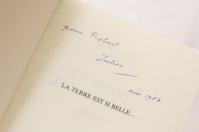 GREEN : La terre est si belle. Journal 1976-1978 - Signed book, First edition - Edition-Originale.com