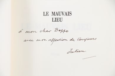 GREEN : Le mauvais lieu - Libro autografato, Prima edizione - Edition-Originale.com