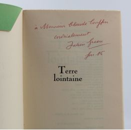 GREEN : Terre lointaine - Signed book, First edition - Edition-Originale.com